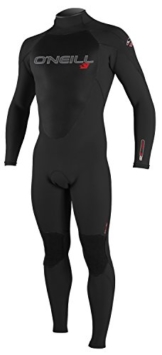 2017 O'Neill Epic 4/3mm Back Zip GBS Wetsuit BLACK 4212 Wetsuit Sizes - Large -
