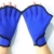 Dooki, Wasserdicht Neopren Webbed Handschuhe Schwimmen Aqua Fit Trainingsübung Flippers Paddel Schwimmhandschuhe, Blau (Mittel) - 
