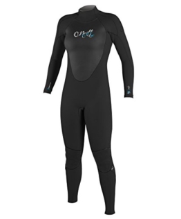 O'Neill Wetsuits Damen Neoprenanzug Epic 5/4 mm Full Wetsuit, Black, 14, 4218-A05 -