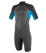 O'Neill Wetsuits Jungen Neoprenanzug youth reactor 2 mm S/S spring, Graphite/Tahiti/Black, 6, 3803-BB3 -
